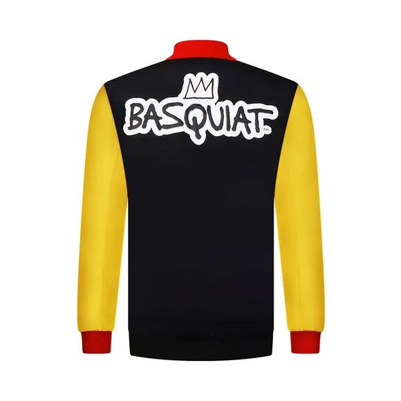 REASON x JEAN-MICHEL BASQUIAT Reversible Graffiti Jacket Sz M - Picture 3 of 8